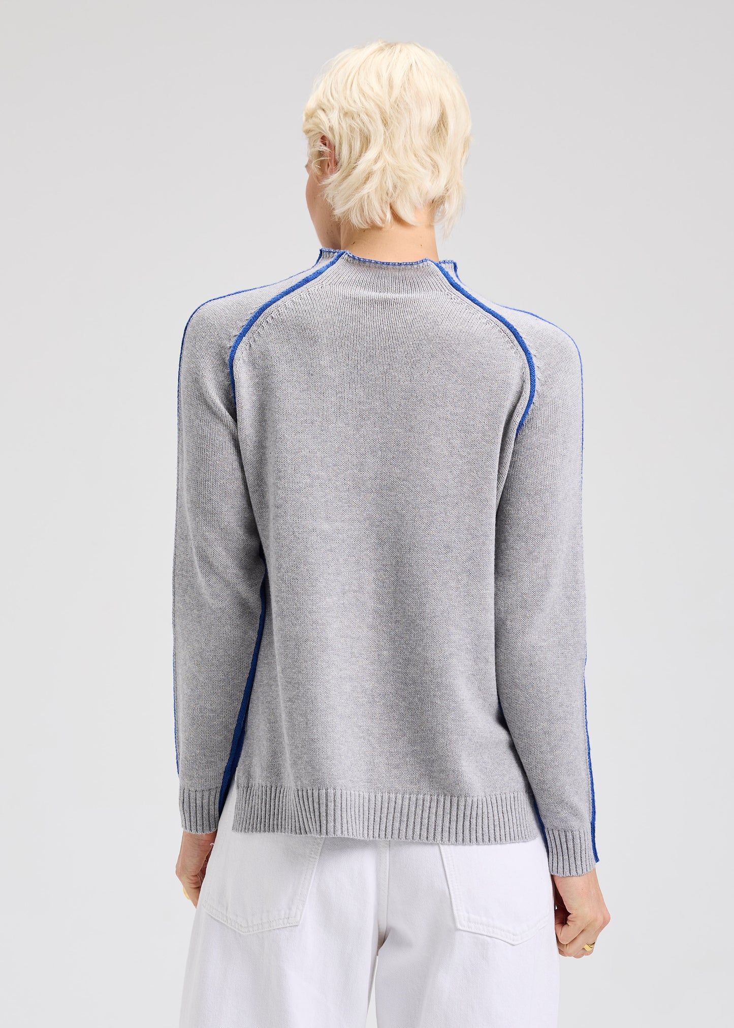 Zaket & Plover Reversible Block Funnel - Dark Chambray