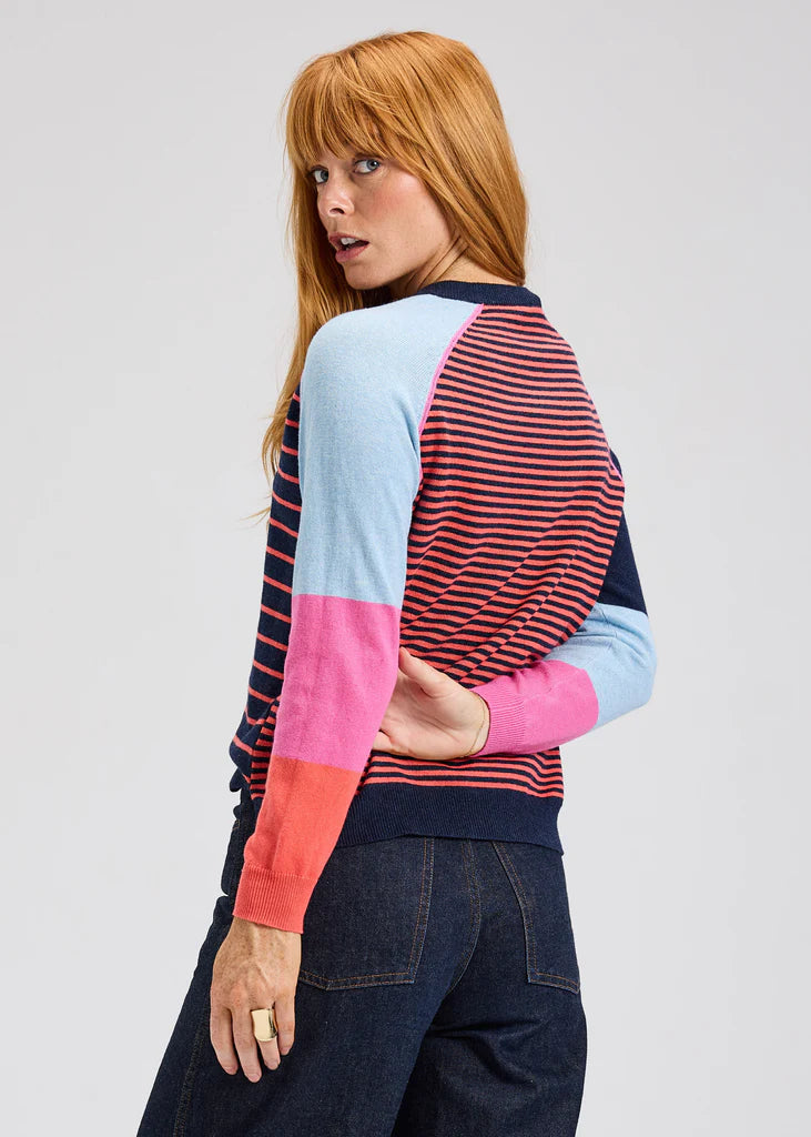 Zaket & Plover Breton Sweater - Dark Denim
