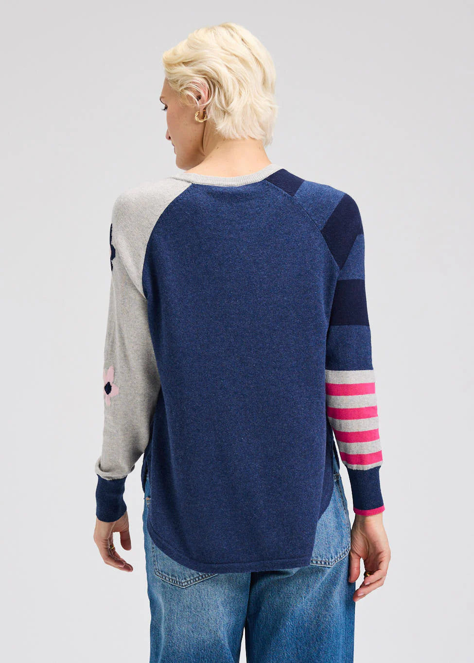Zaket & Plover My Happy Sweater - Denim