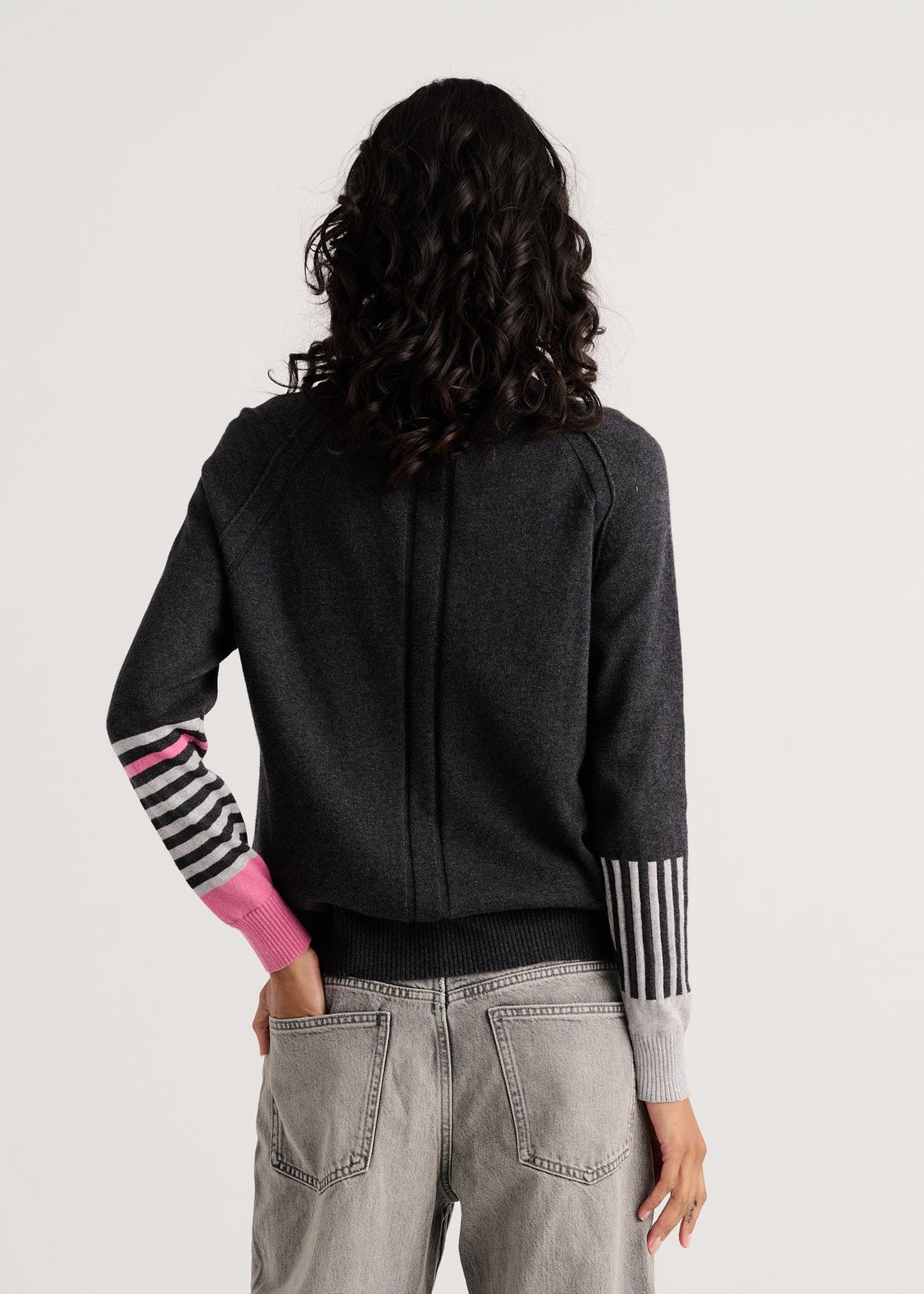 Zaket & Plover Drawcord Cowl Neck Sweater