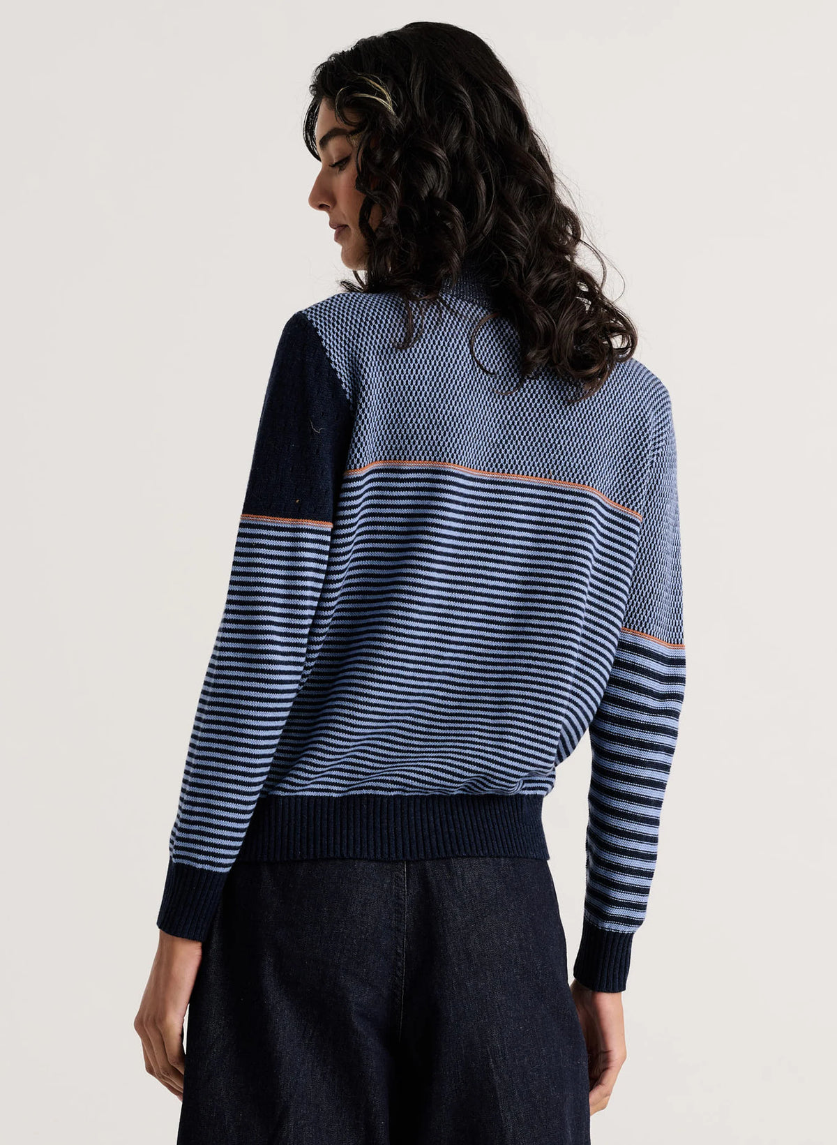 Zaket & Plover Knit Zip Cardigan Sweater