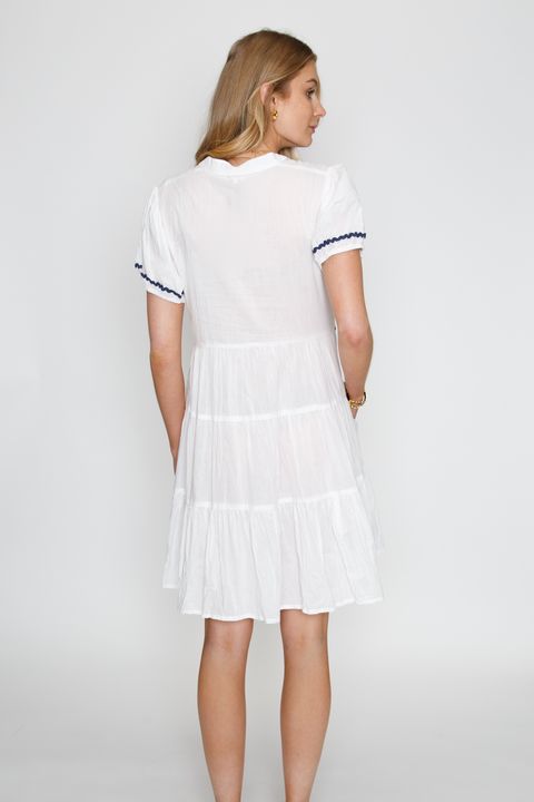 Rubyyaya Mykonos Dress - White