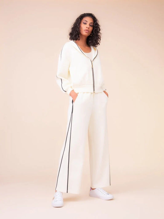 Alison Sheri Hooded Jacket | Ivory