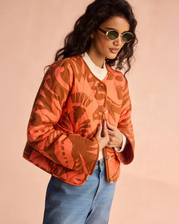 Agnes Jacket | Naia Terracotta