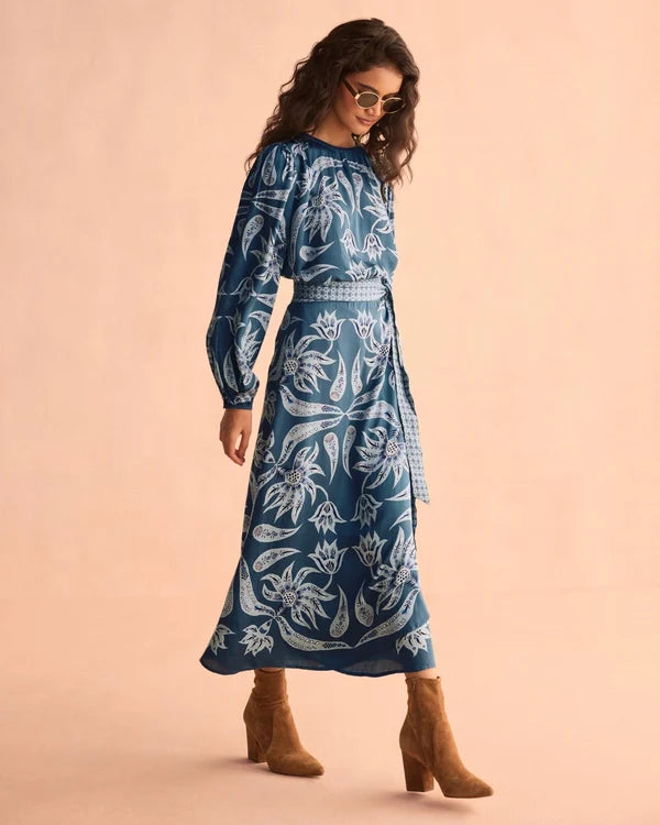 Omika Ayla Blouse Alexia Dusk