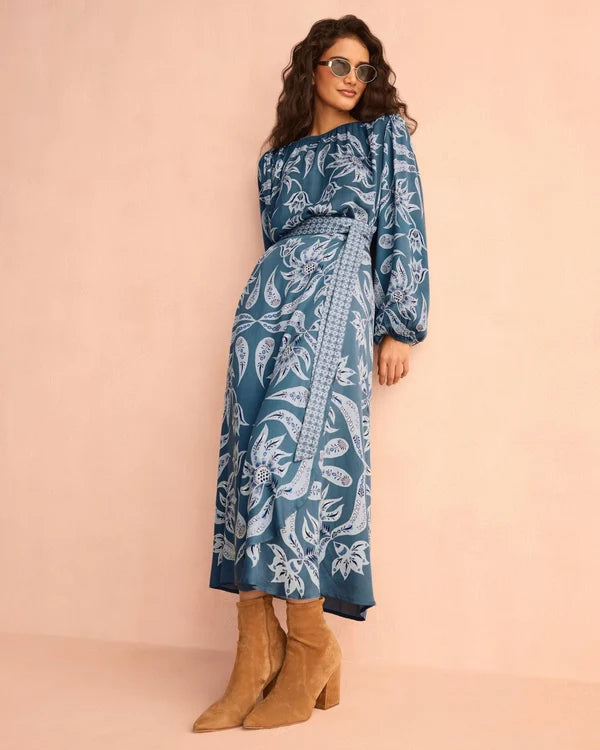 Omika Ayla Blouse Alexia Dusk