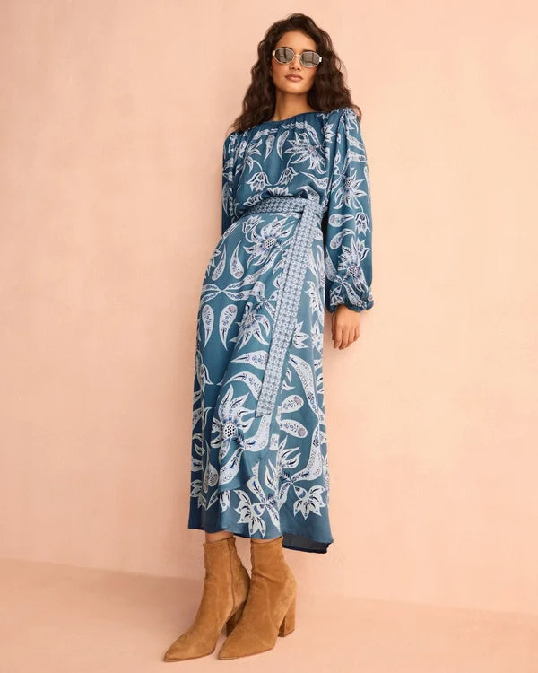 Omika Ayla Blouse Alexia Dusk