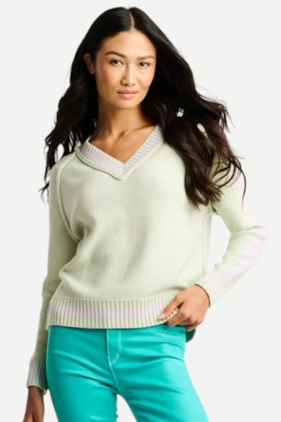 Lisa Todd Two Timer Sweater Beachglass