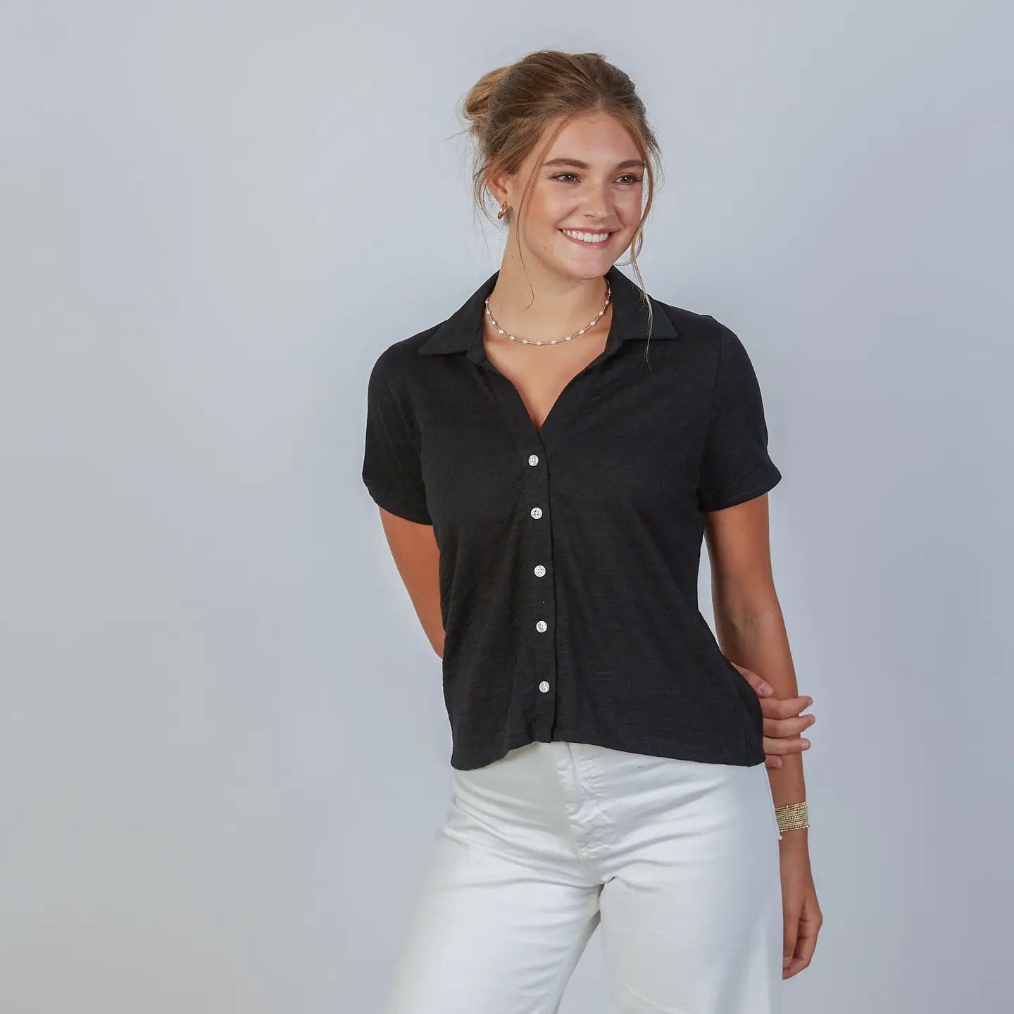 Erin Gray Polo Tee