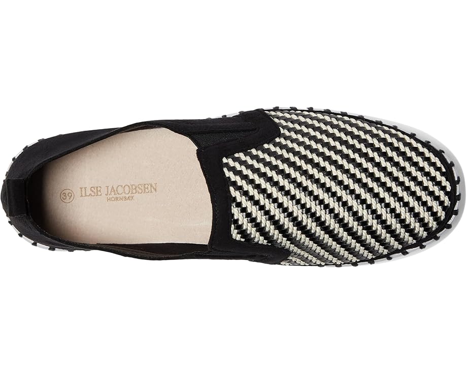 Isle Jacobsen Woven Platform Shoe Black