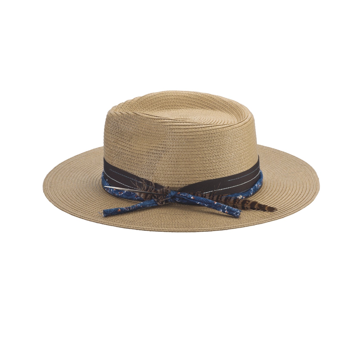 Palermo Paper Braid Western Hat Pecan