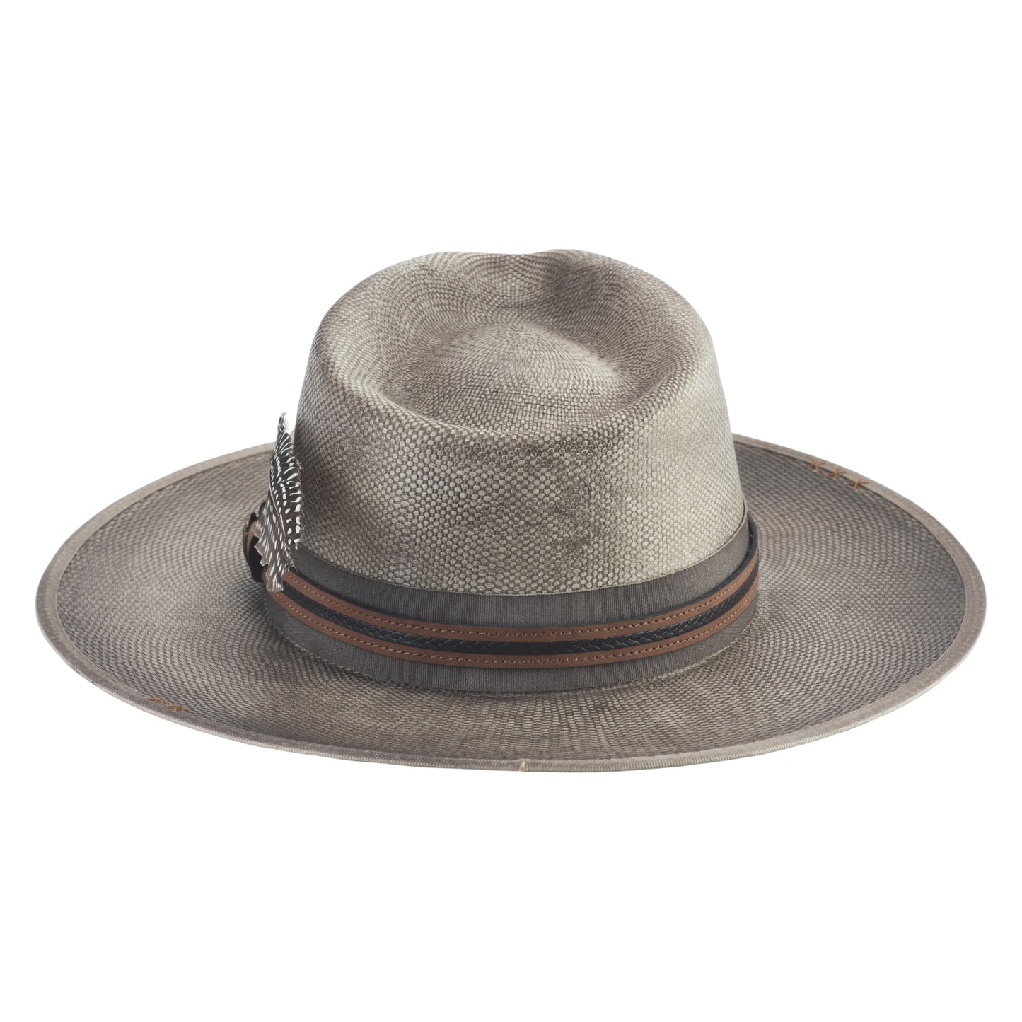 Sonoma Straw Hat Distressed Black