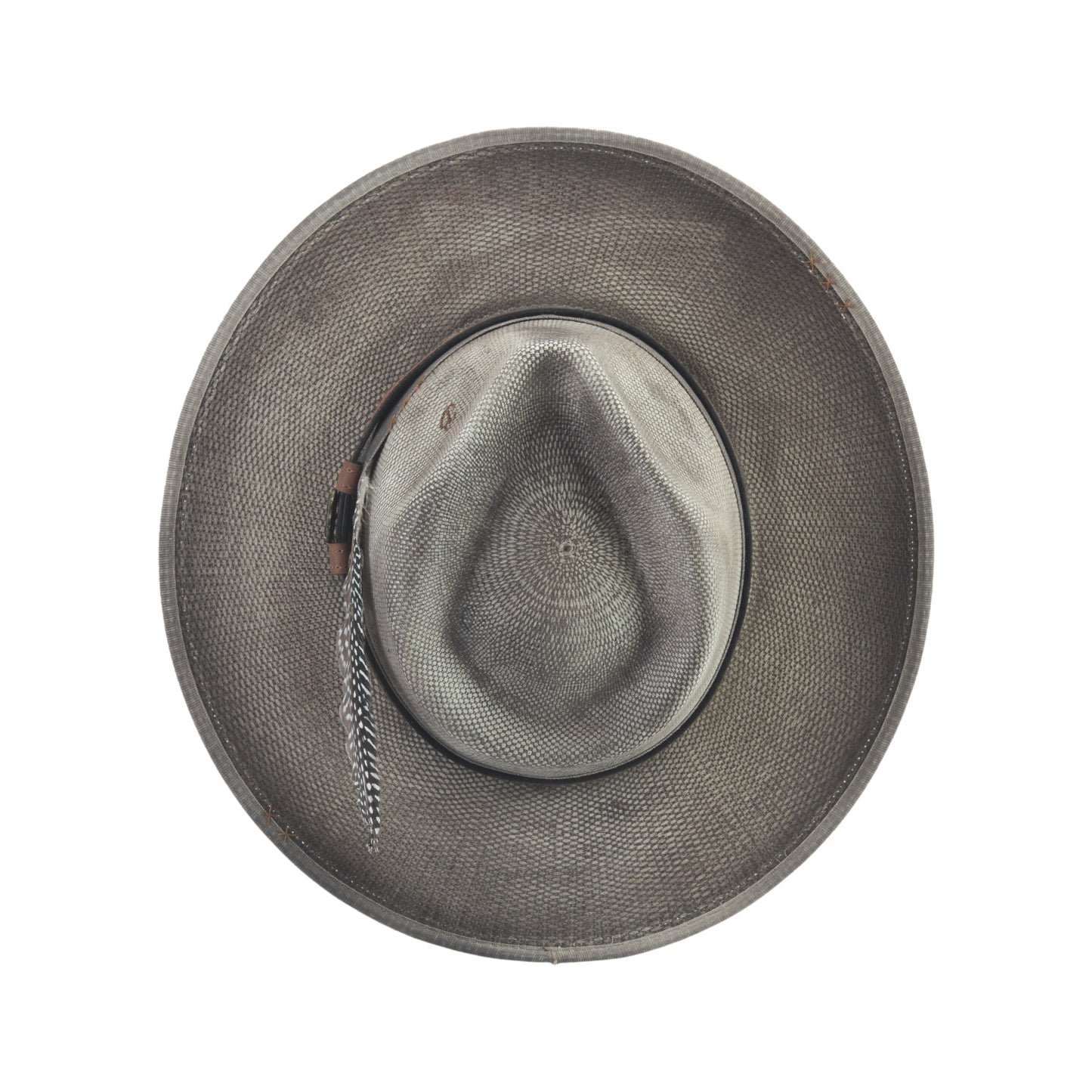 Sonoma Straw Hat Distressed Black