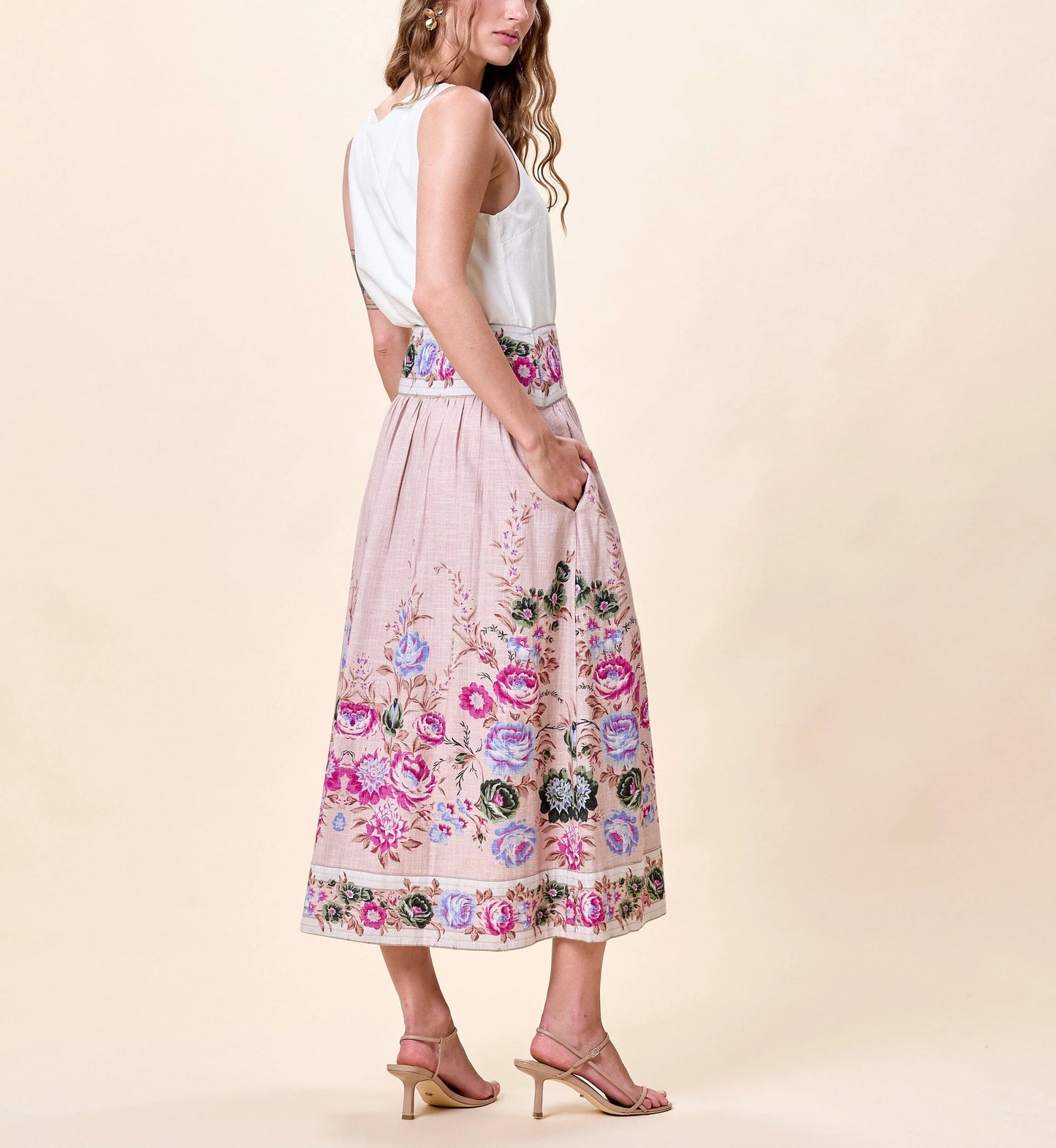 Cleobella Doreen Midi Skirt - Sila
