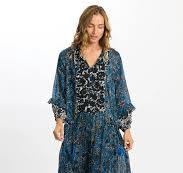 Miss June Ludovica Dress - Inner Blue