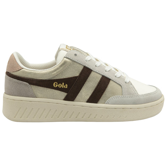 Gola Superslam Blaze Sneaker Gold/Dark Brown/Cameo