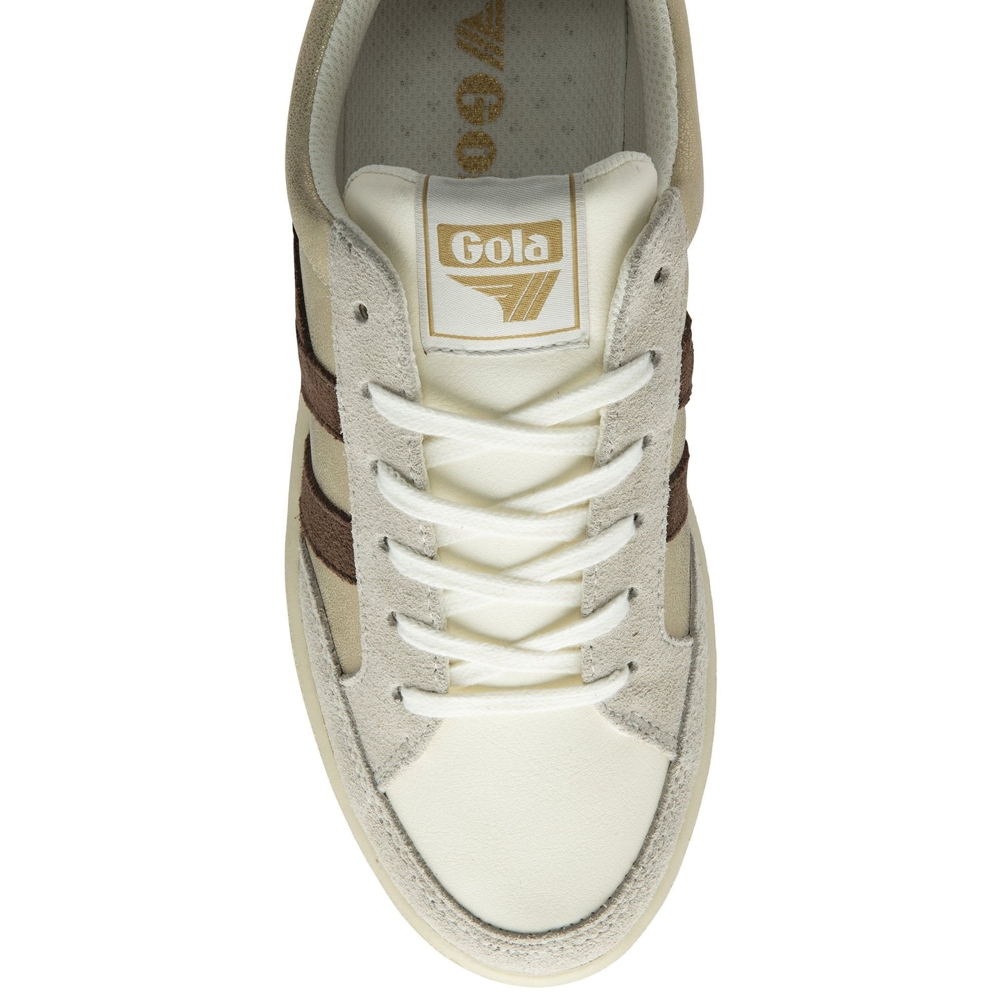 Gola Superslam Blaze Sneaker Gold/Dark Brown/Cameo
