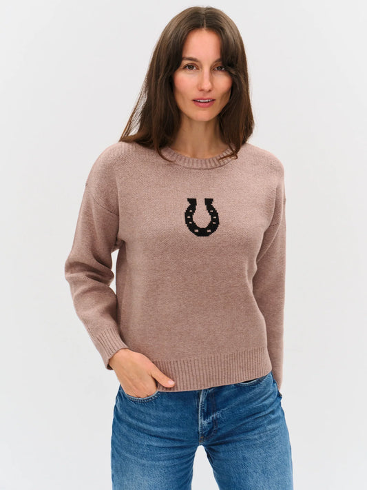 Six Fifty Horseshoe Sweater - Brown