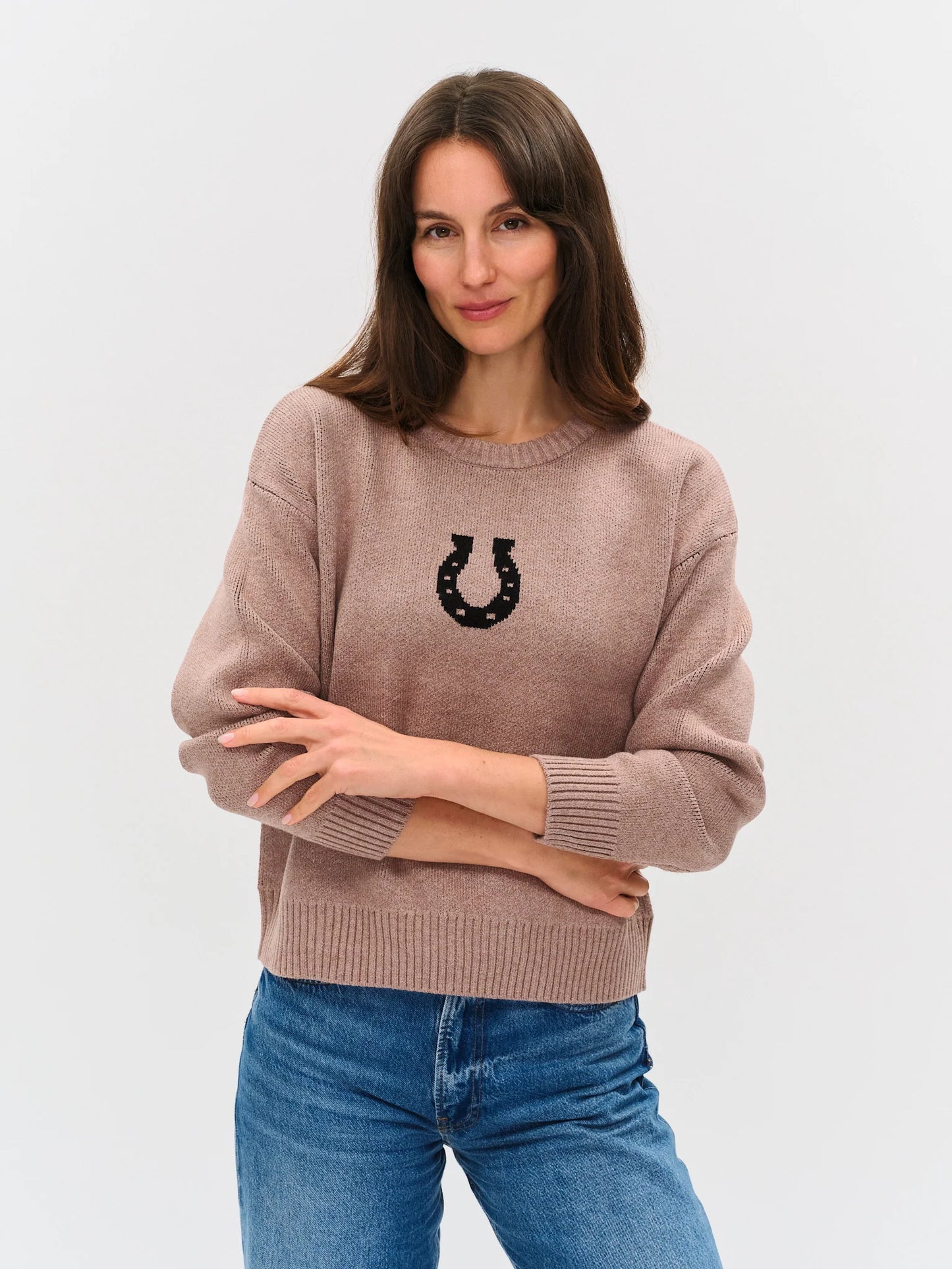 Six Fifty Horseshoe Sweater - Brown