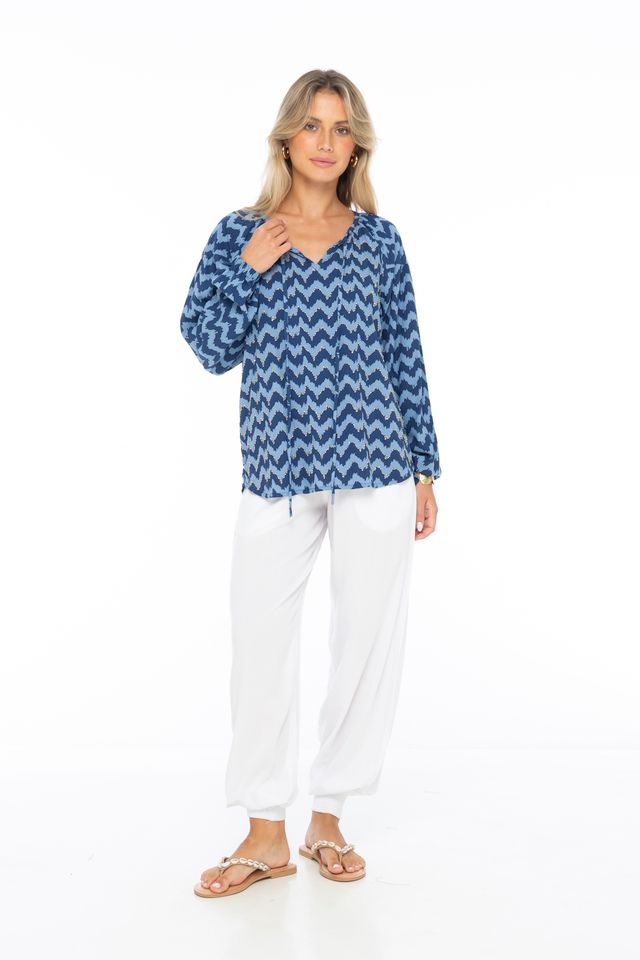 Romi The Brand New Zig Zag Classic Top
