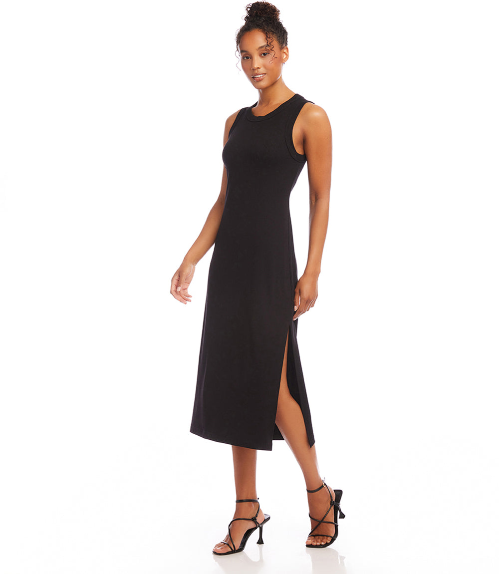 Karen Kane Column Midi Dress-Black