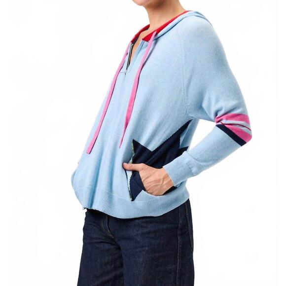 Zaket & Plover Star Hoodie - Sky