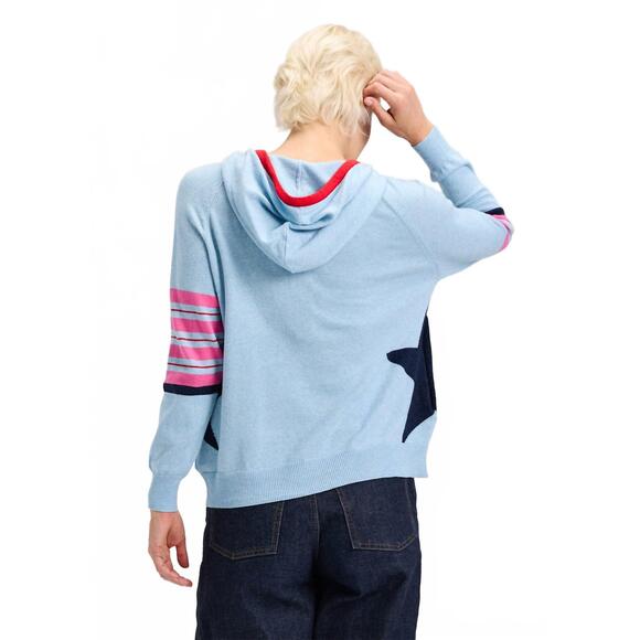 Zaket & Plover Star Hoodie - Sky