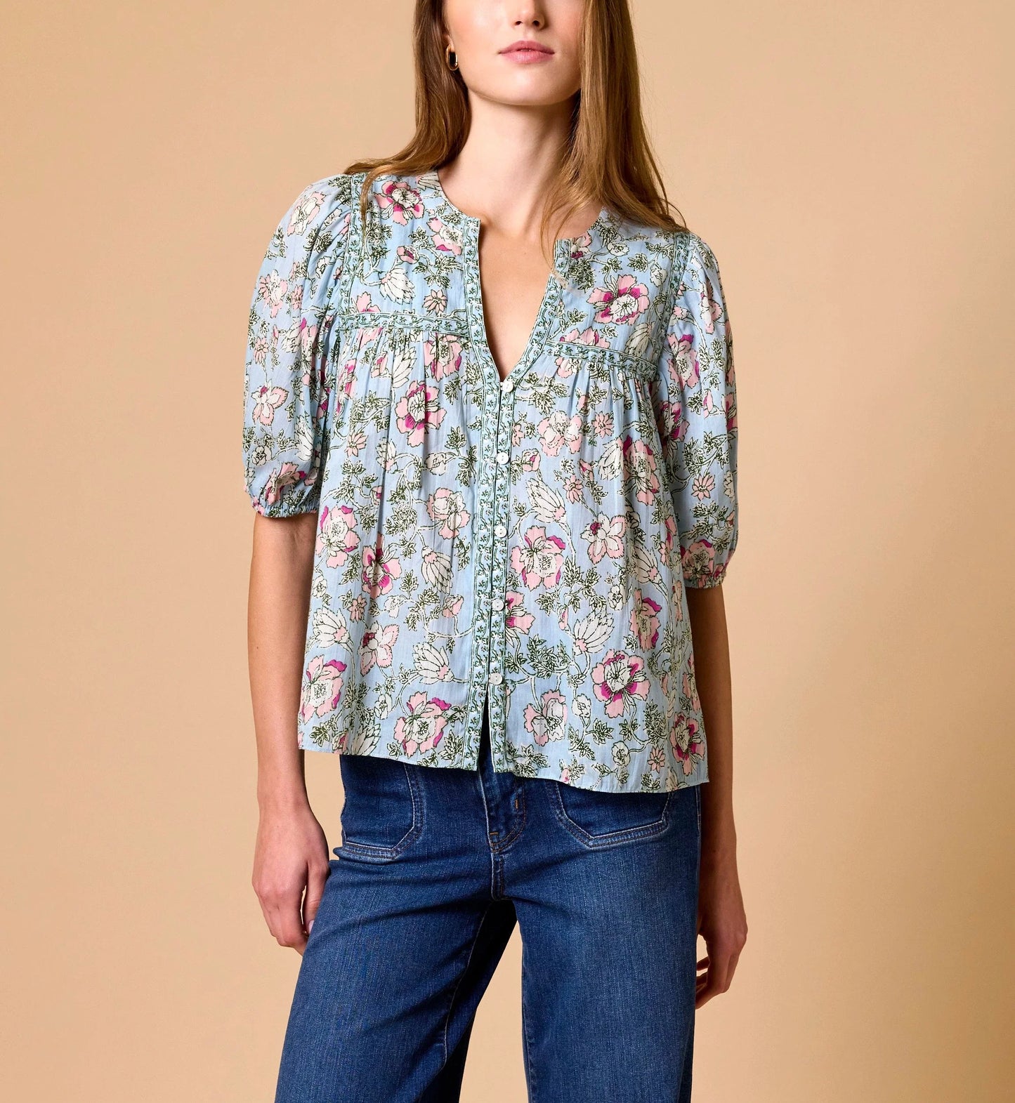 Cleobella Maisie Blouse - Luna Floral