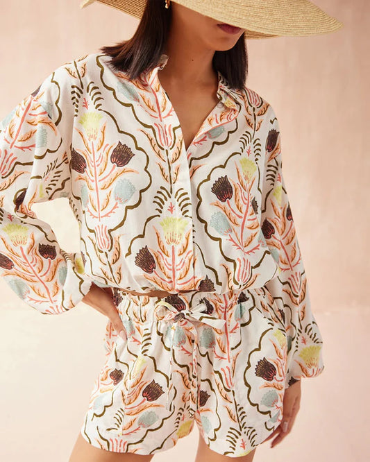 Omika Nero Blouse - Kirini Meadow