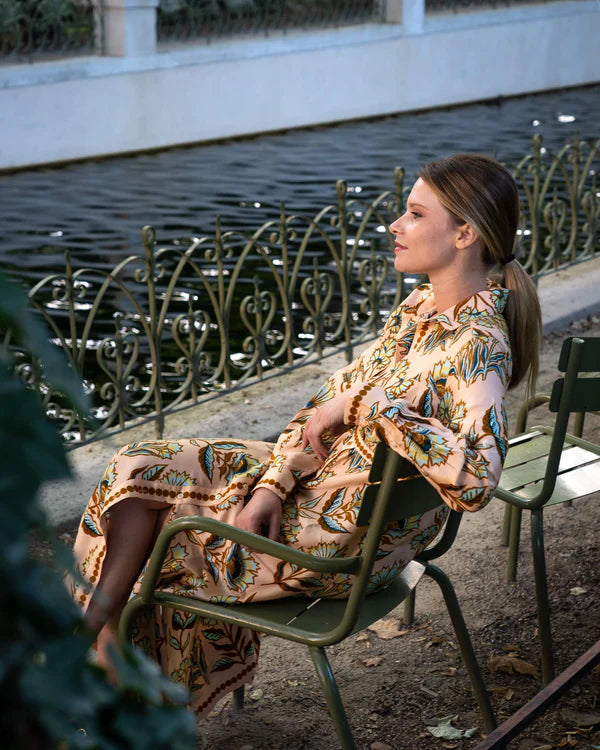 Omika Palma Maxi Dress - Aleena Butternut