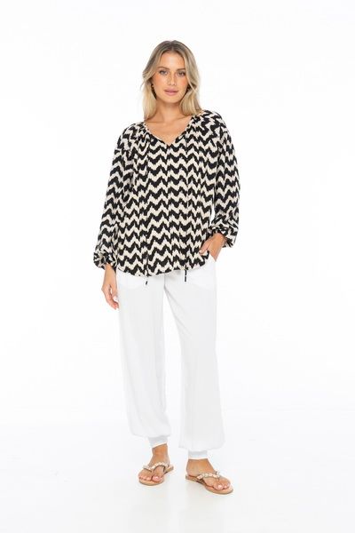 Romi The Brand New Zig Zag Classic Top