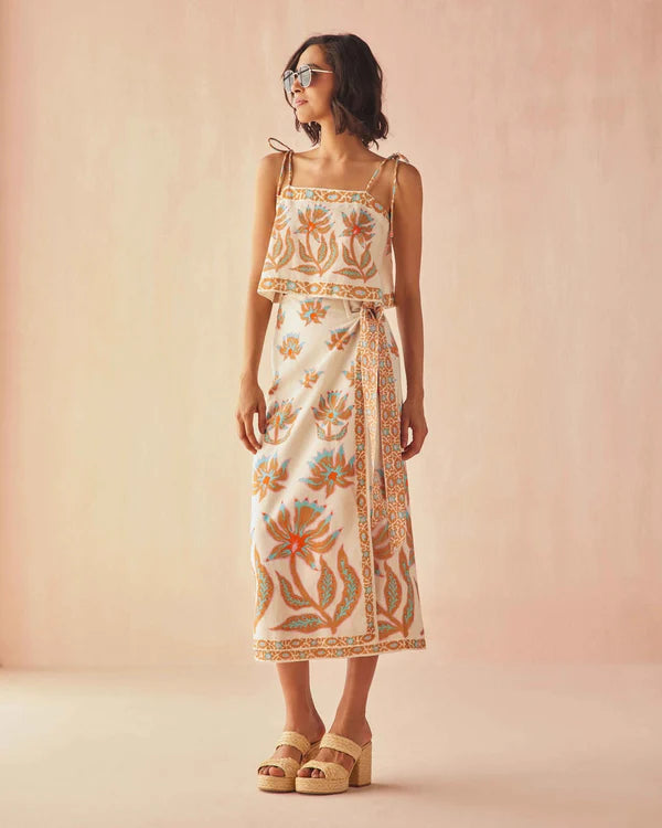Omika Sammi Skirt - Adya Guava
