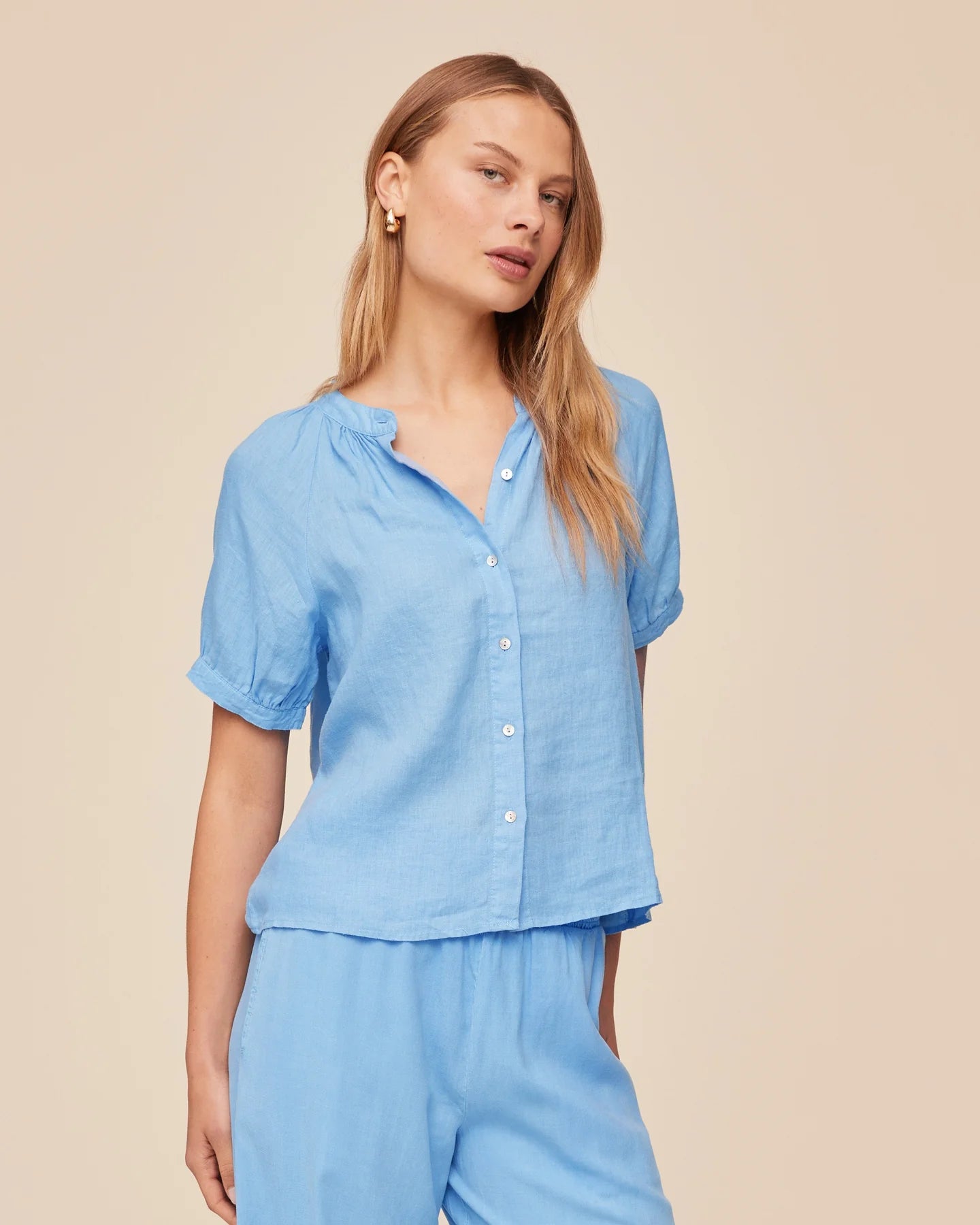 Bella Dahl Short Sleeve Raglan Shirt