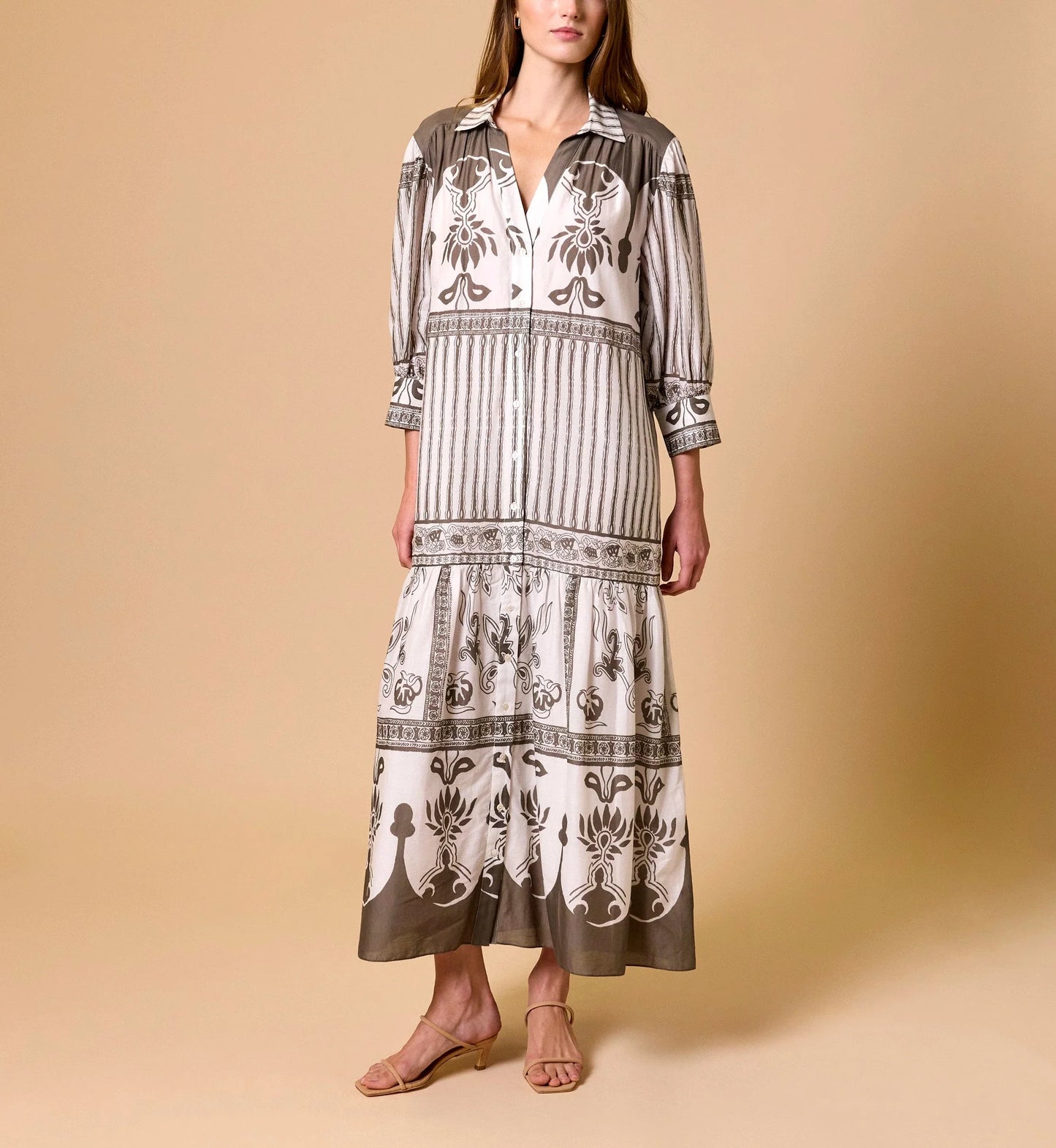 Cleobella Tavia Ankle Dress - Sable