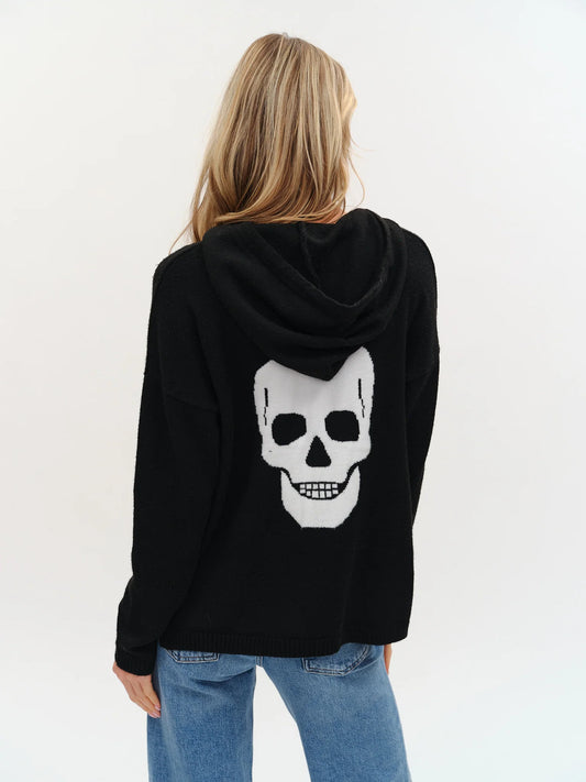 Six Fifty Skull Hoodie - Black