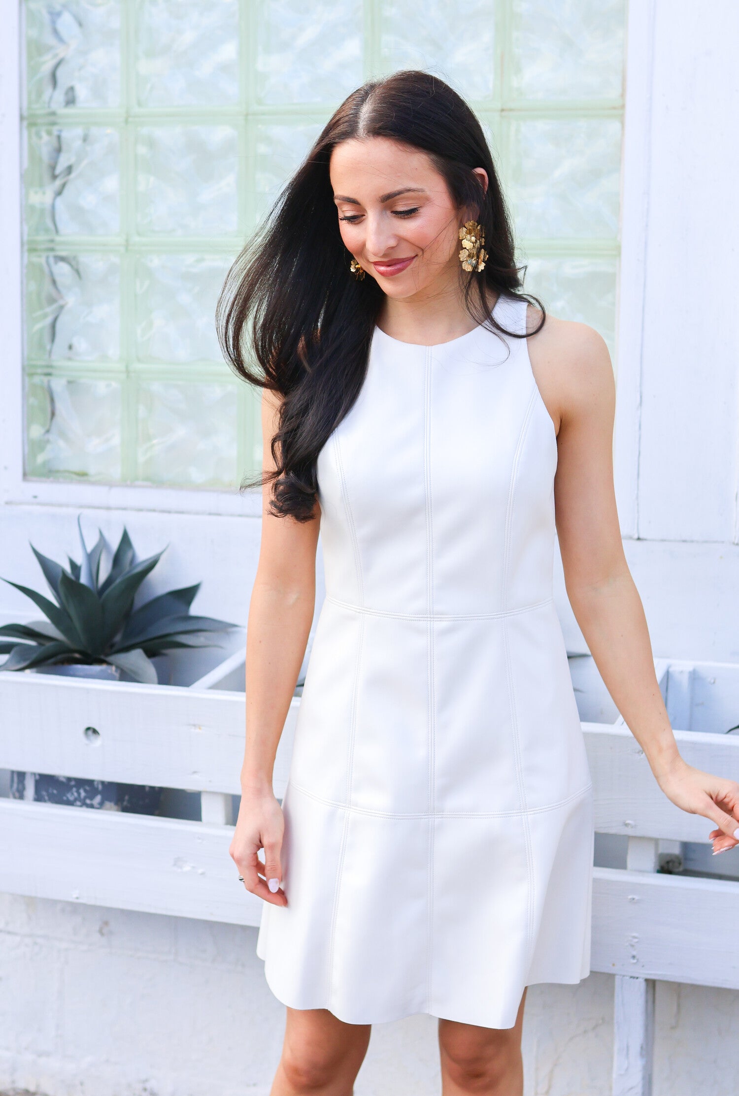 Alison Dress-White – Zest