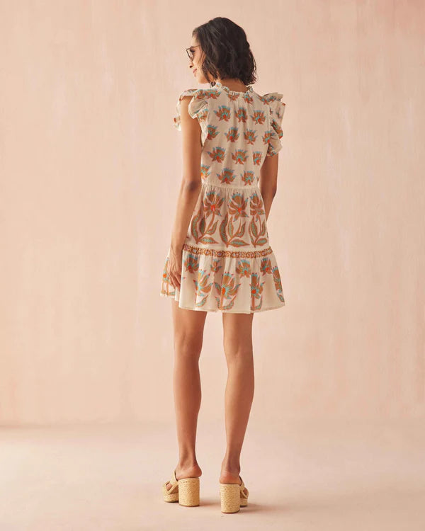 Omika Wilori Mini Dress - Adya Guava