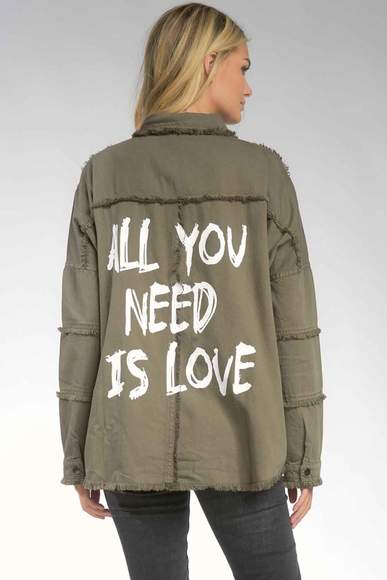Elan All You Need Is Love Dawn Jacket Olive