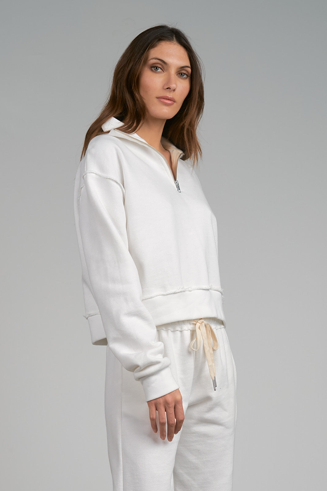 Elan The Nines Collar Sweatshirt