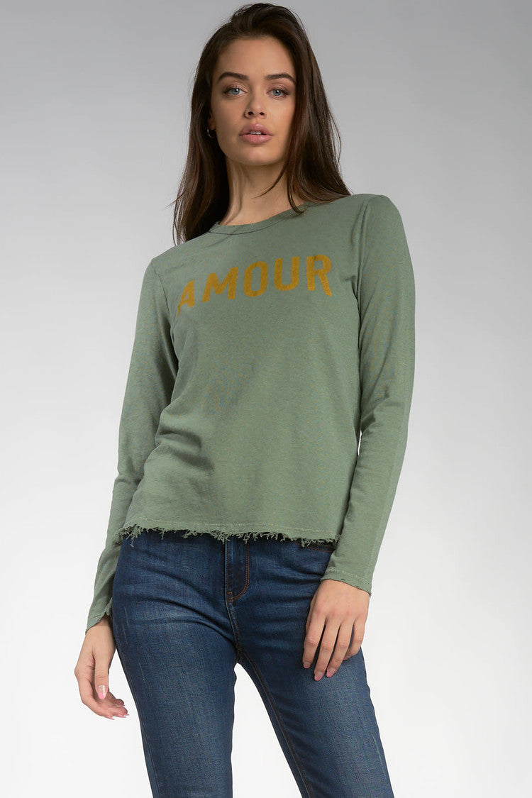 Elan Long Sleeve Amour Tee Shirt