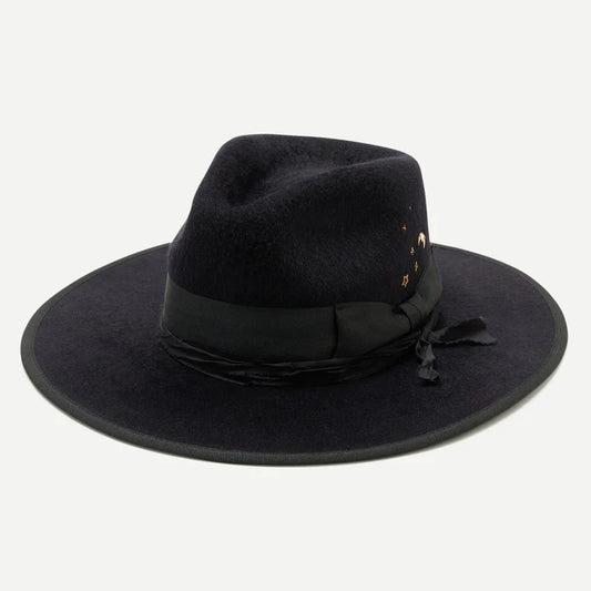 Wyeth Atlas Star Wool Hat Black
