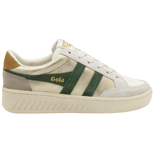 Gola Superslam Blaze Low Top Gold/Evergreen/Brown Sugar